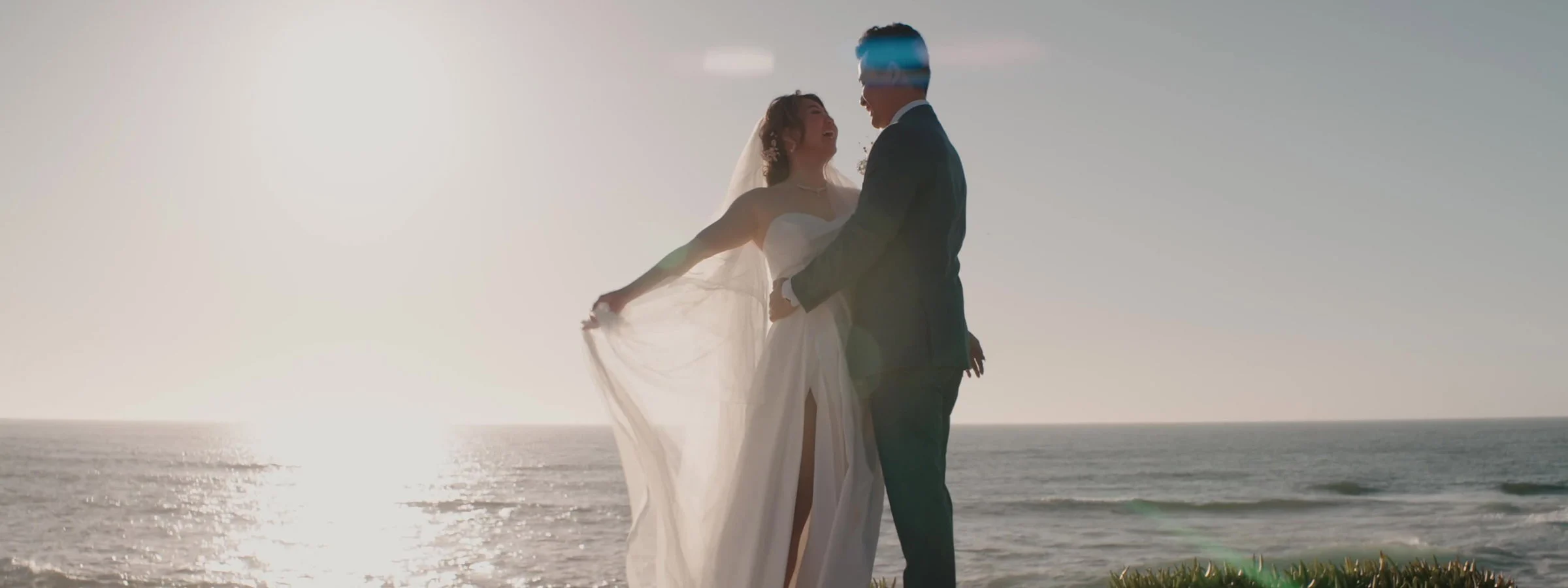 A cinematic wedding moment captured by Spiritmade Visuals